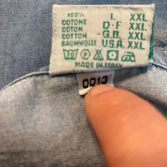 Bianca Maria Caselli Shirt Blouse Floral Lace Size XXL - Picture 8 of 9